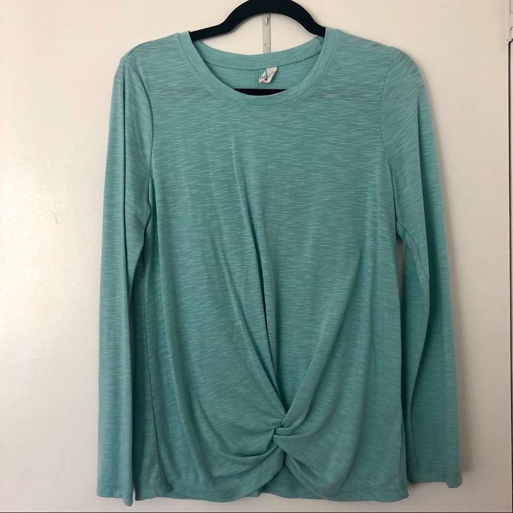 Twisted Long Sleeve (Light Blue)